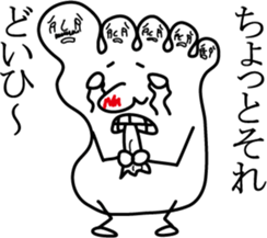 Mr.Barefoot sticker #1294447