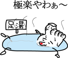 Mr.Barefoot sticker #1294457