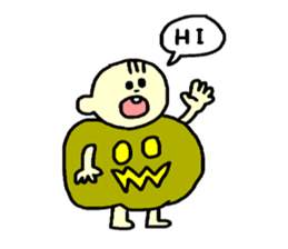 Friends of the Halloween sticker #1294653