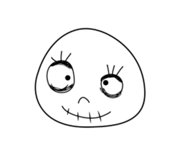 Skeleton man sticker #1295418