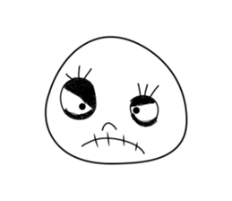 Skeleton man sticker #1295420