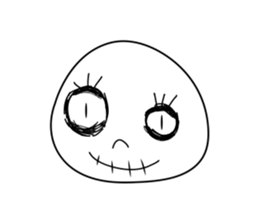 Skeleton man sticker #1295421