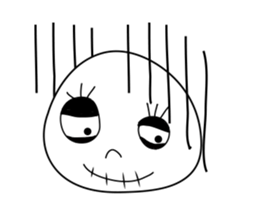 Skeleton man sticker #1295432