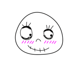 Skeleton man sticker #1295433