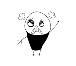 Skeleton man sticker #1295447