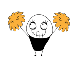 Skeleton man sticker #1295455