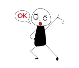 Skeleton man sticker #1295456