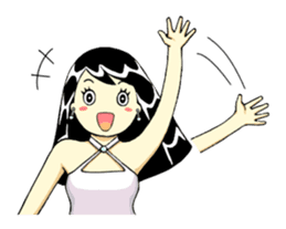 Sao Suay Wai Sai sticker #1295911