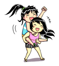 Sao Suay Wai Sai sticker #1295912