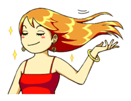 Sao Suay Wai Sai sticker #1295925