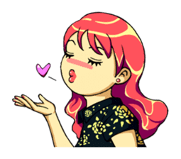 Sao Suay Wai Sai sticker #1295936