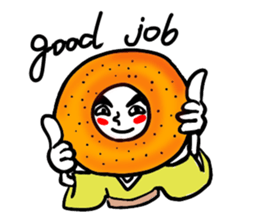 doughnut guy sticker #1296031
