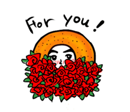 doughnut guy sticker #1296053