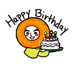 doughnut guy sticker #1296055