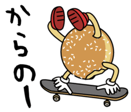 Malasada boy surf & skate sticker #1296363