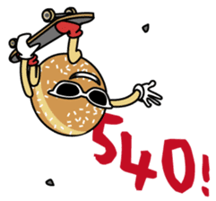 Malasada boy surf & skate sticker #1296364