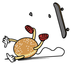 Malasada boy surf & skate sticker #1296365