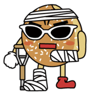 Malasada boy surf & skate sticker #1296368