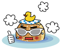 Malasada boy surf & skate sticker #1296374