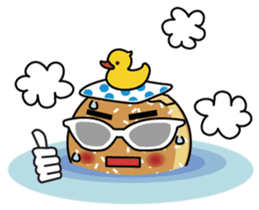 Malasada boy surf & skate sticker #1296374