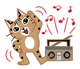 Taiwan Leopard Cat (Daily Life) sticker #1296517