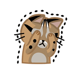 Taiwan Leopard Cat (Daily Life) sticker #1296534