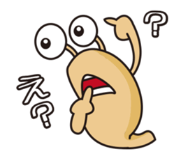 Cute slug sticker #1296573