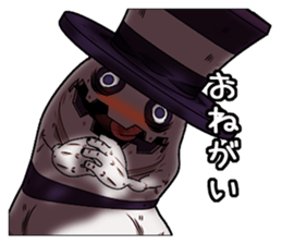 Wonder ghost cat Morphy sticker #1296779