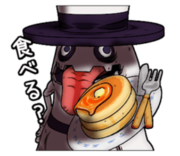 Wonder ghost cat Morphy sticker #1296794