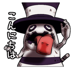 Wonder ghost cat Morphy sticker #1296797