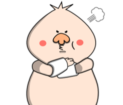 The pig Thin and the dog Fat sticker #1296820