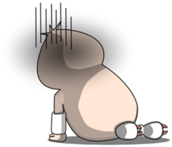 The pig Thin and the dog Fat sticker #1296821