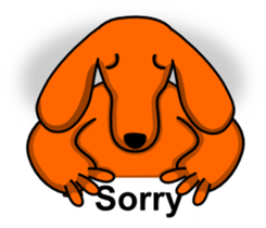 The pig Thin and the dog Fat sticker #1296826