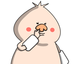 The pig Thin and the dog Fat sticker #1296838