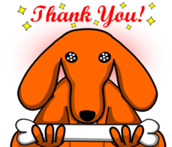 The pig Thin and the dog Fat sticker #1296839