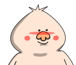 The pig Thin and the dog Fat sticker #1296853