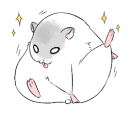 The hamster of my home sticker #1297246