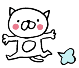 the cat's name is Taltan sticker #1297258