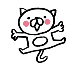 the cat's name is Taltan sticker #1297260