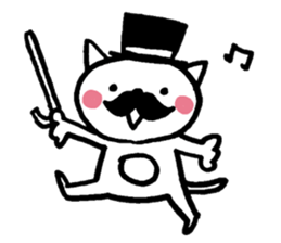 the cat's name is Taltan sticker #1297261