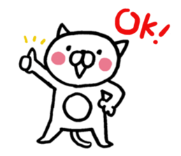 the cat's name is Taltan sticker #1297265