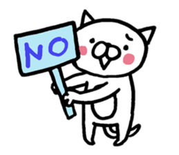 the cat's name is Taltan sticker #1297266