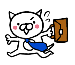 the cat's name is Taltan sticker #1297271