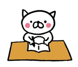 the cat's name is Taltan sticker #1297272