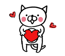 the cat's name is Taltan sticker #1297286