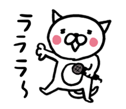 the cat's name is Taltan sticker #1297288