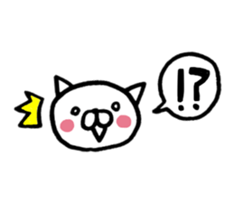 the cat's name is Taltan sticker #1297295