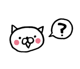 the cat's name is Taltan sticker #1297296