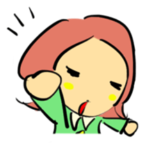 Unrequitedlove Girl sticker #1297703