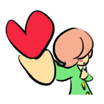 Unrequitedlove Girl sticker #1297711